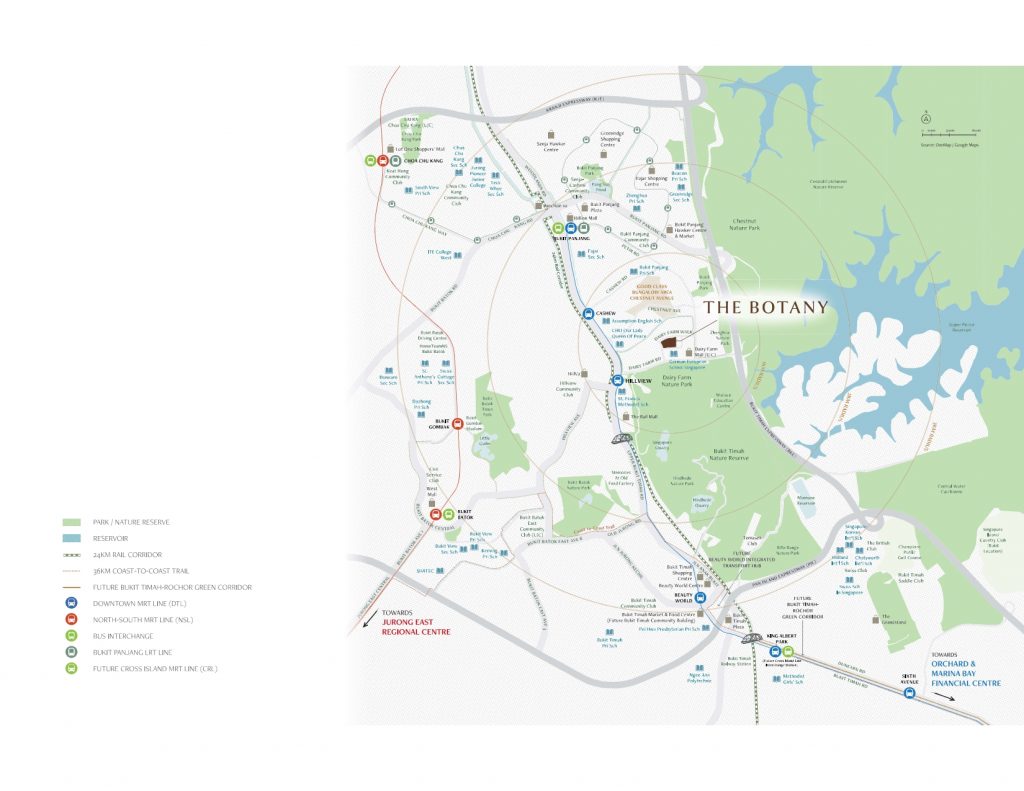the-botany-at-dairy-farm-condo-location-map-singapore